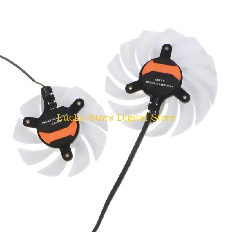 T3EE 3PCS 4Pin مروحة مبرد لـ RTX3060 3080 3070 3060TI IGAME Ultra-OC WHITE RTX3080 RTX3070 مروحة بطاقة الرسومات #4