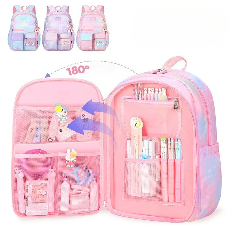 Lightweight Backpack for Boys and Girls Cute Backpack for Elementary School Students