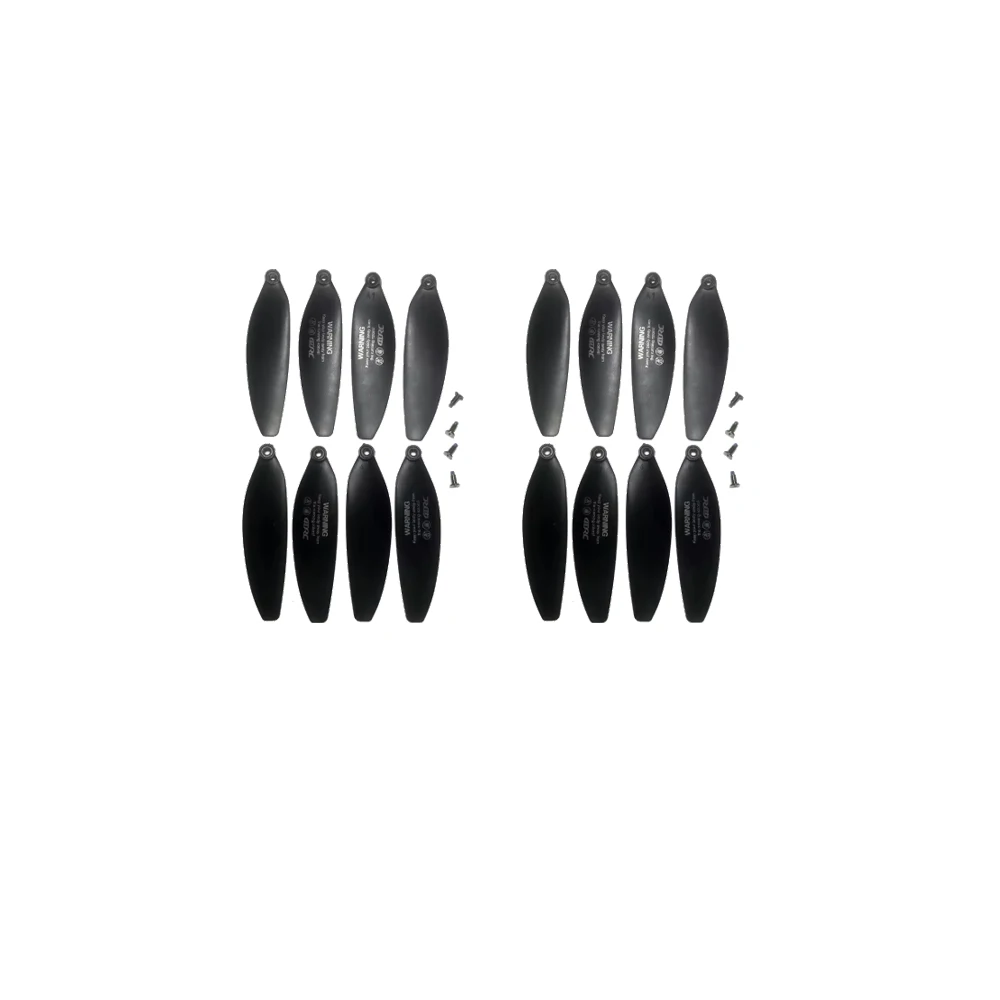 4DRC F10 Brushless Drone Original Propeller Spare Part 4D-F10 Main Blade Maple  Leaf  Wing Rotor Part Accessory 8PCS/Set