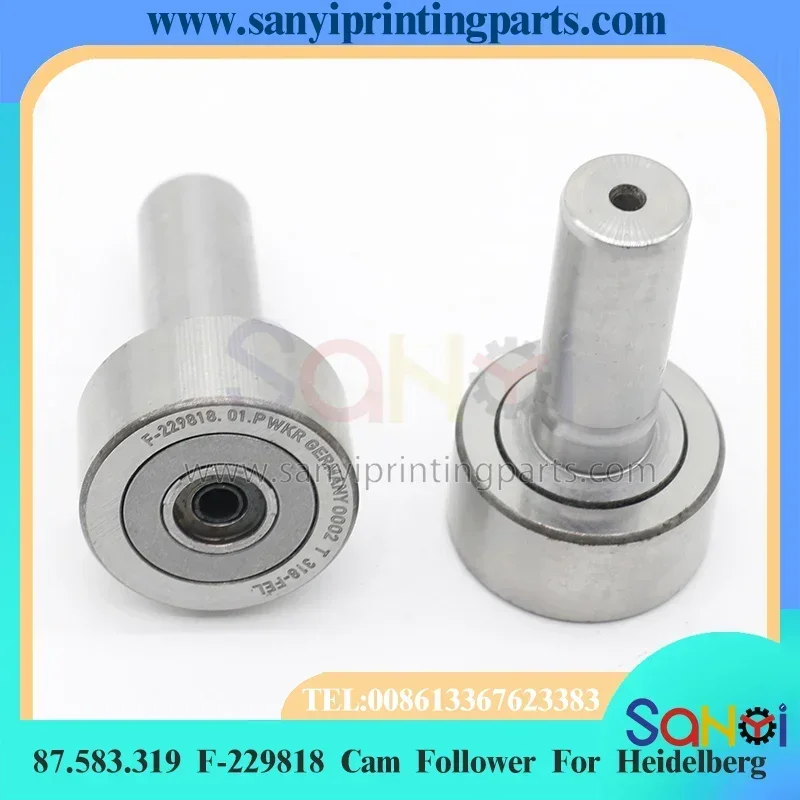 Free Shipping 1 Piece Best Quality 87.583.319 F-229818 Cam Follower 35X16X39mm For Heidelberg CD74 XL75 SM102 Printing Machine