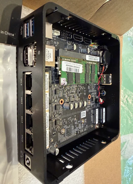 HDMI2.1 DP1.4 PfSense BKHD-ALD-N10，H9 N100 fanless soft routing mini computer DDR5 SO-DIMM 2 * i226 1000M network port