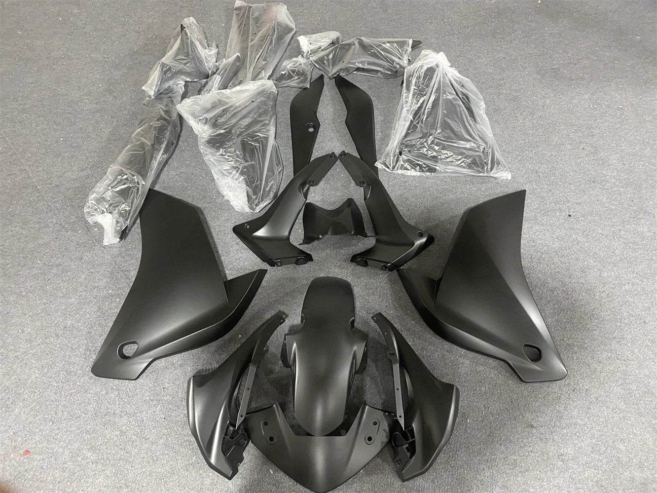 For CBR 250 2011 2012 CBR250R CBR250RR 2011-2012 CBR 250R CBR 250RR Black Fairing For Injection Mold Fairing