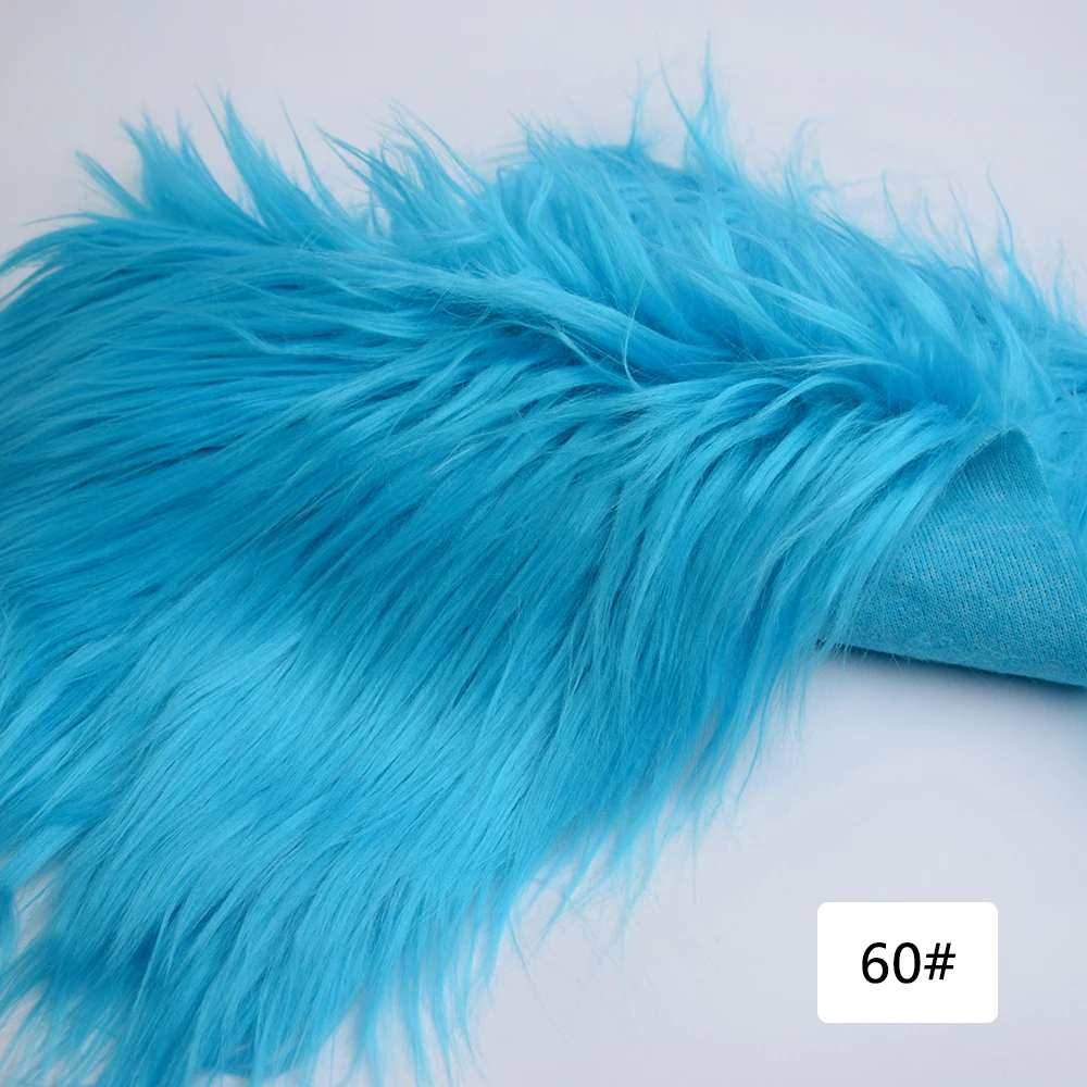 8cm Pile Length Imitation Fur Fabric Diy Cosplay Clothing Hairy Fur Fabric Bundle Long Hair Plush Fabrics By Meters Liquidations image 3