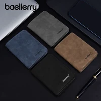 Baellerry Wallet for Men PU Leather Front Pocket Minimalist Money Clip Travel Essentials 2