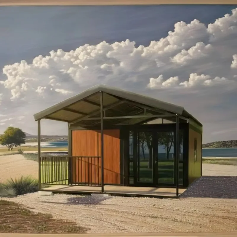2026 Trend Foldable Container House Eco Friendly Compact Modular Design Prefab Home Hot Selling Temporary Living Office Solution