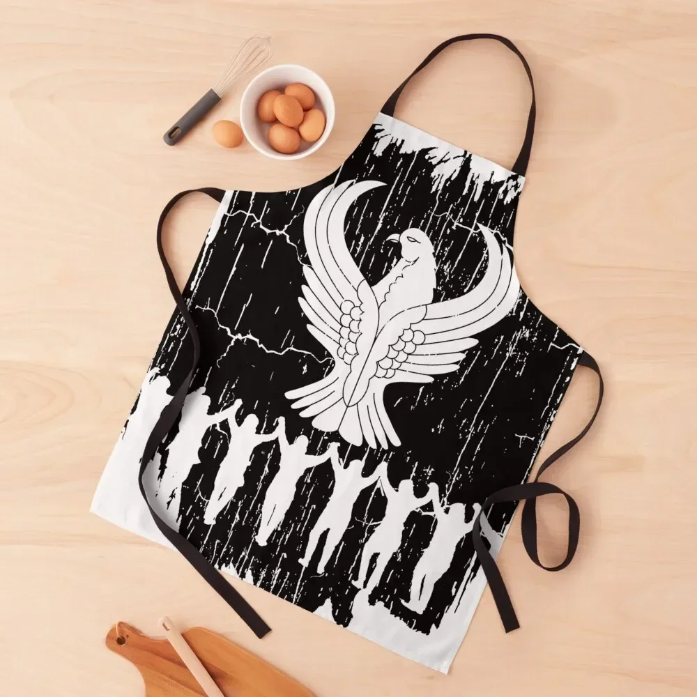 

Pyrrhic Serra Pontian Dance Apron work ladies Household Items Useful Apron