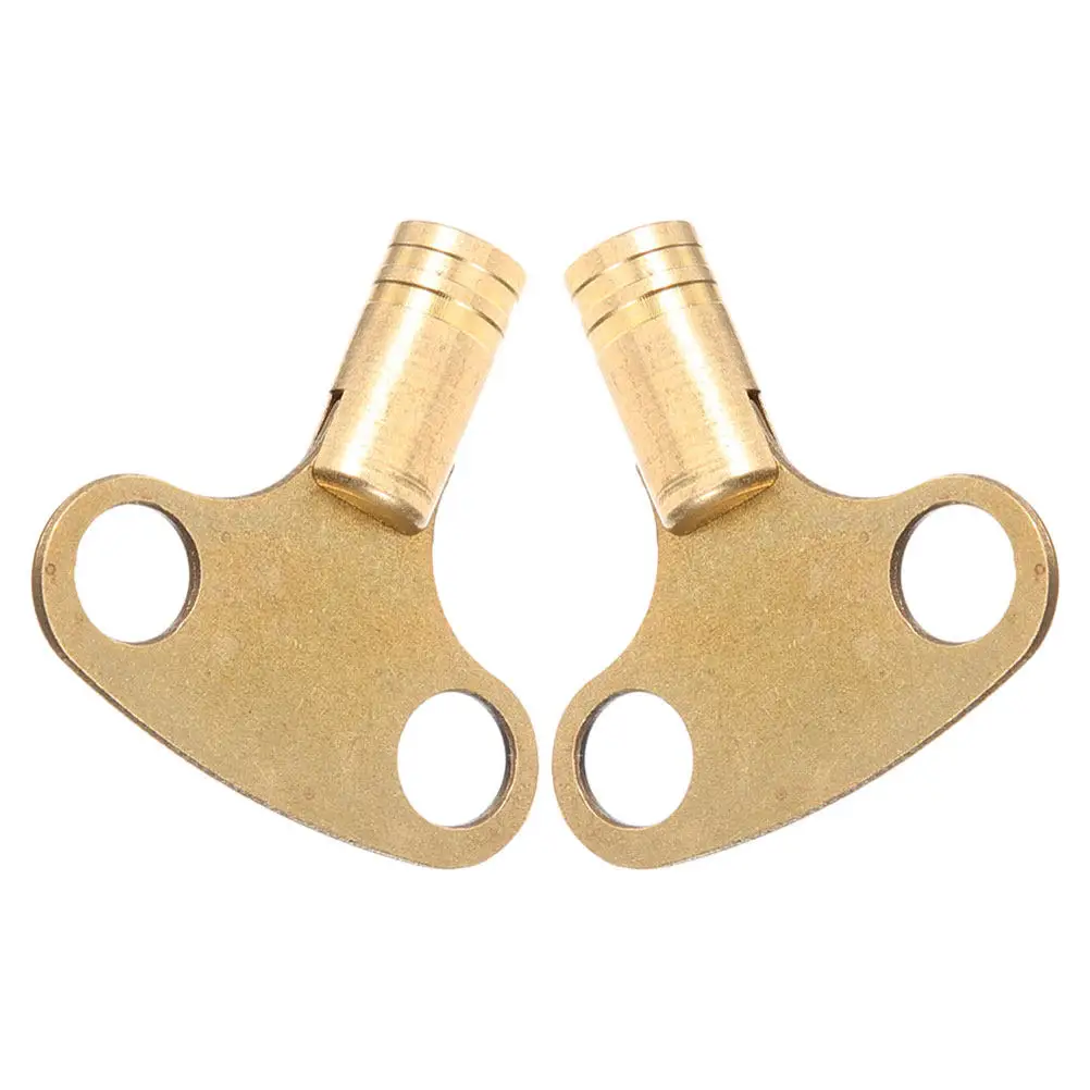 

2Pcs Copper Radiator Bleed Key Sturdy Metal Wrench for Rv Radiator Air Vent Bleeding Heating Valve Tool Copper Key