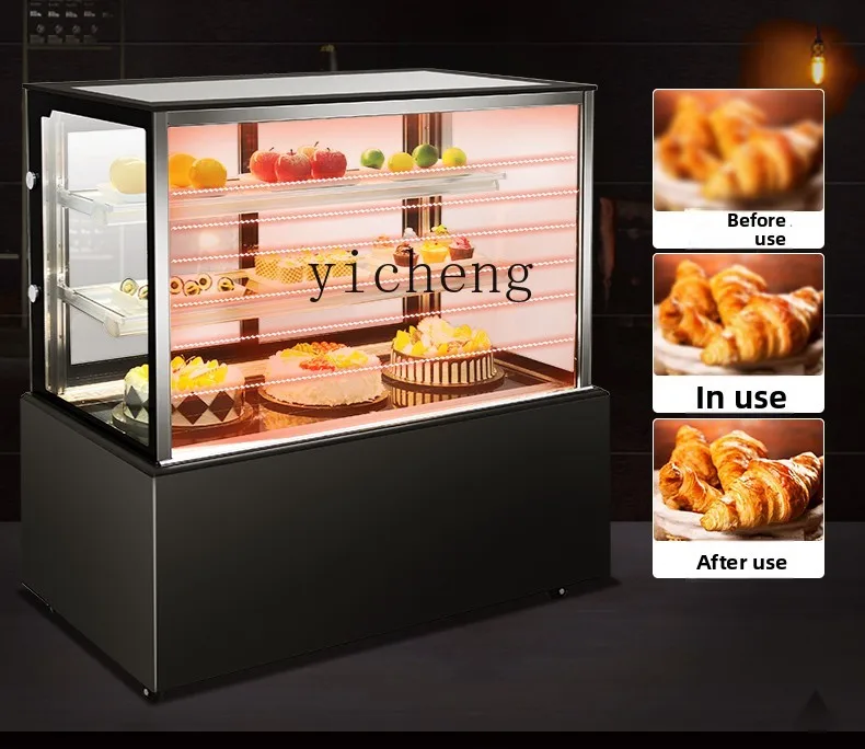 

ZZ cake cabinet refrigerated display cabinet commercial fruit deli dessert air-cooled small fresh-keeping cabinet