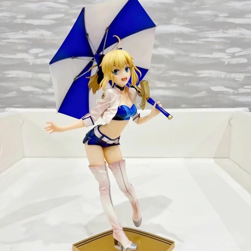 Фигурка Fate/Stay Night Type-Moon Sabre Racing Girl, новинка 2024, красивая модель, декор, коллекция игрушек для подарка на день рождения