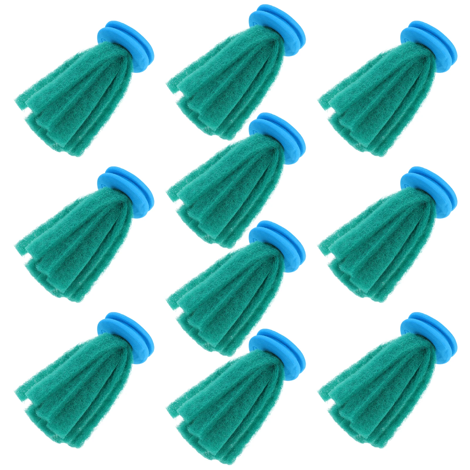 

10Pcs Fish Breeding Spawning Mops Soft Material Efficient Collection Floating Design Ideal for Betta Guppies Aquarium Decor