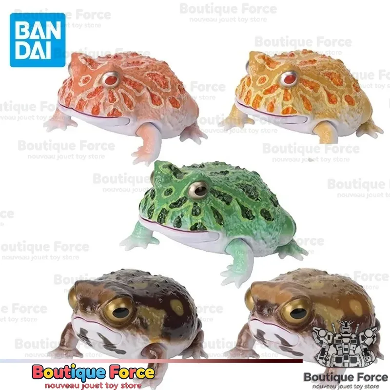 バンダイナルト疾風伝ラセンガンチャクラスパイラルエネルギーアクションフィギュア子供向けギフト角のあるカエルブレヴィセプス