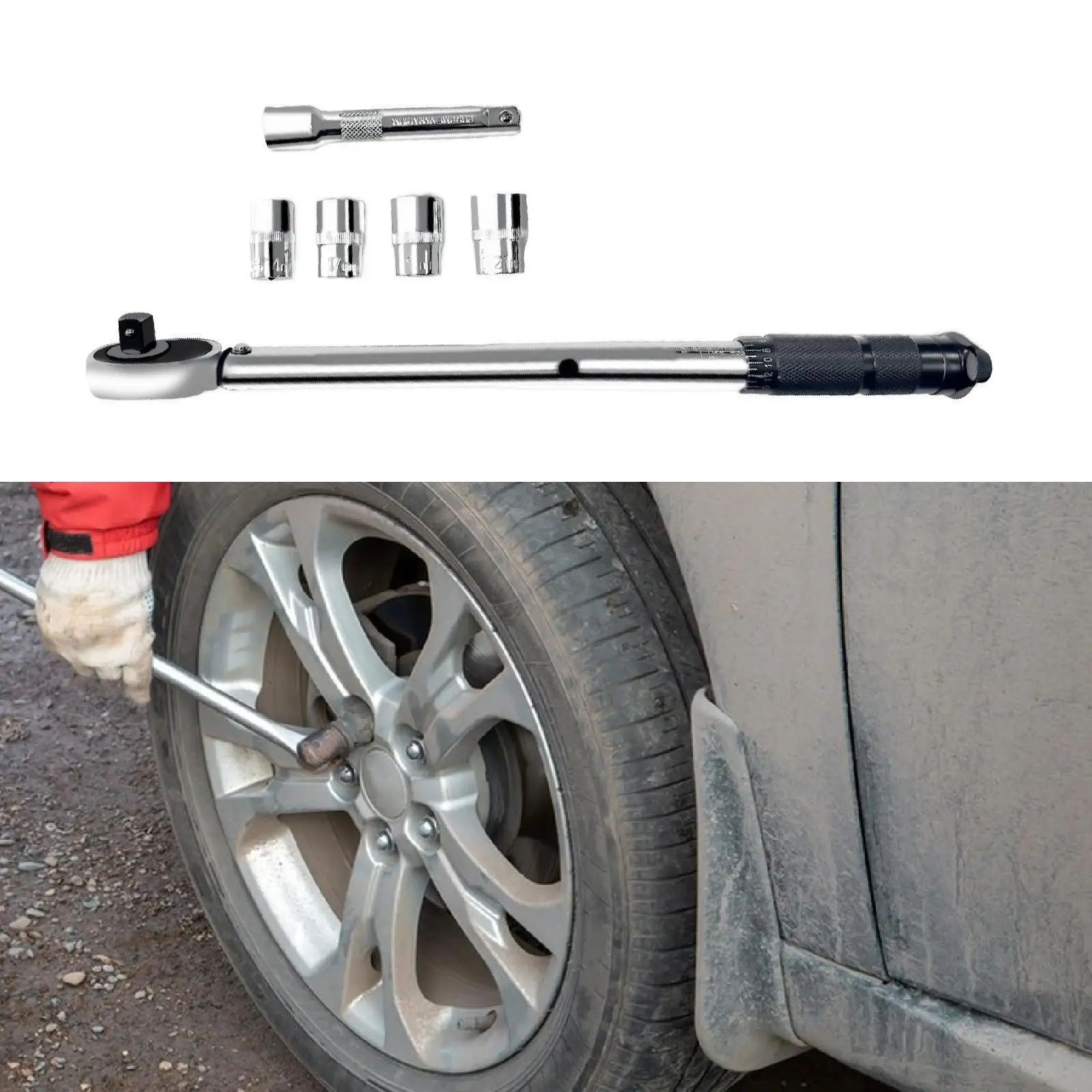 

Набор динамометрических ключей Drive Click 28-210 нм, высокопрочный, для тяжелых условий эксплуатации, для ремонта