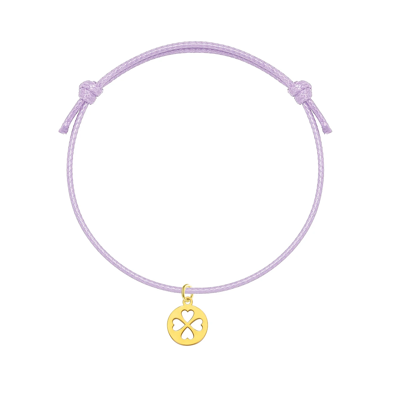 الفولاذ المقاوم للصدأ دائرة مستديرة الجوف أربع أوراق البرسيم سحر سوار المرأة 2025 موضة جديدة يدويا مشمع الحبل مجوهرات هدية