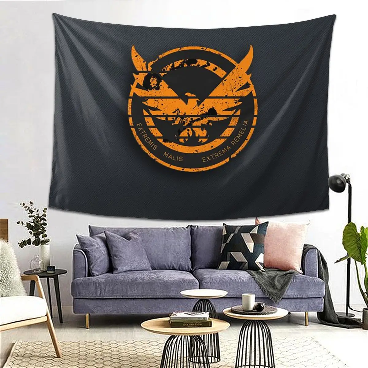 The Division 2 Shd Strategic Homeland Division Tapestry Decoration Art Aesthetic Tapestries Home Wall Cloth Wall Hanging