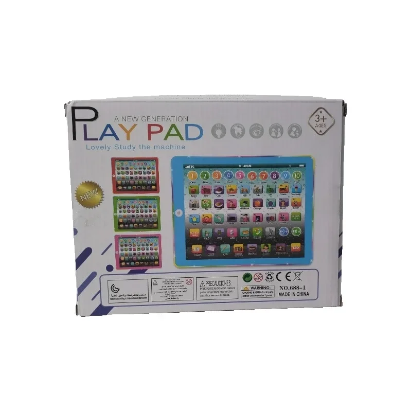 Engels tablet leermachine model speelgoed kindersimulatie verlichting IPAD vroeg onderwijs puzzel verhaalmachine