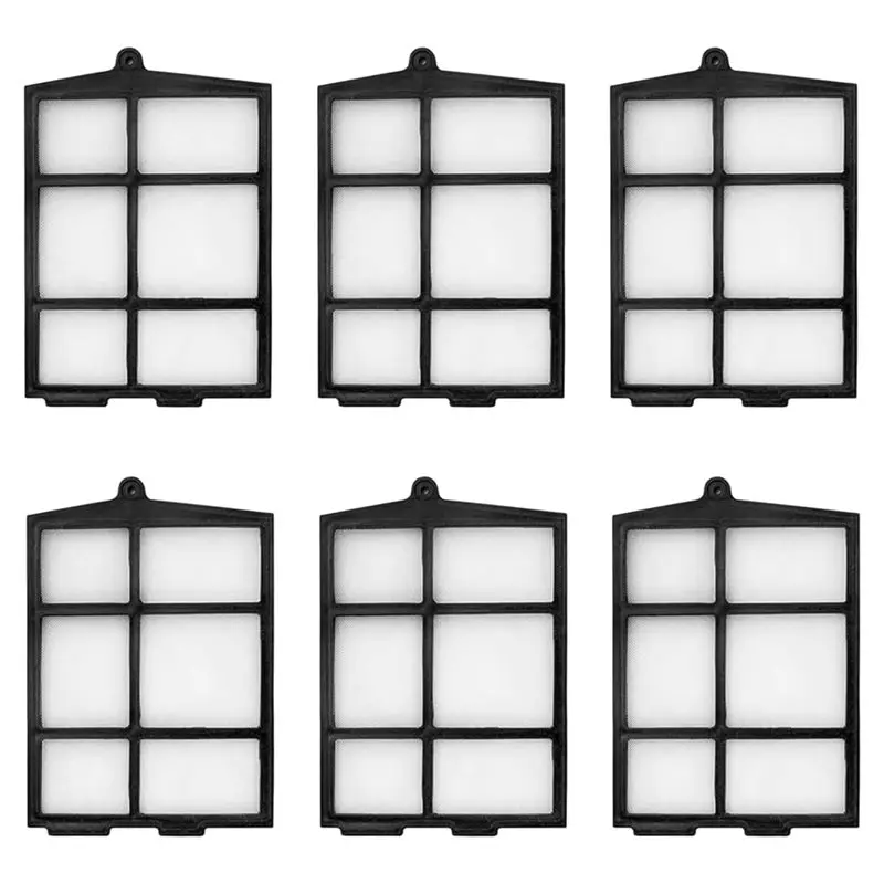 ABUD-Hepa Replacement Filter(6PCS) For Shark AV2800ZE RV2820YE RV2820ZE AV2820S AV2820XEUS AV2820AE RV2800AE RV2800S Vacuum Clea