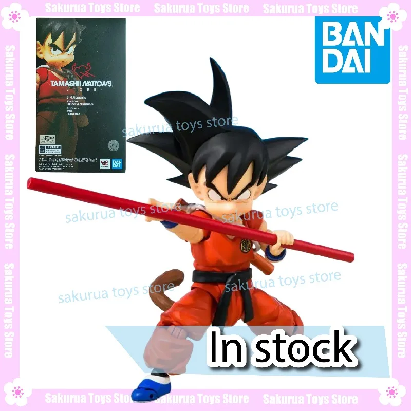 

В наличии Bandai SHF Dragon Ball Innocent Challenger Young Wukong TNT Limited, коллекция экшн-кукол, подарки