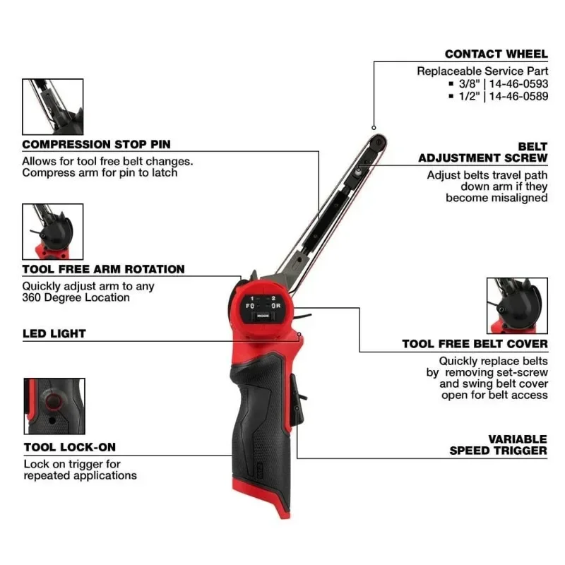 Milwaukee M12 FBFL10/2482 M12 FUEL™ 1/2