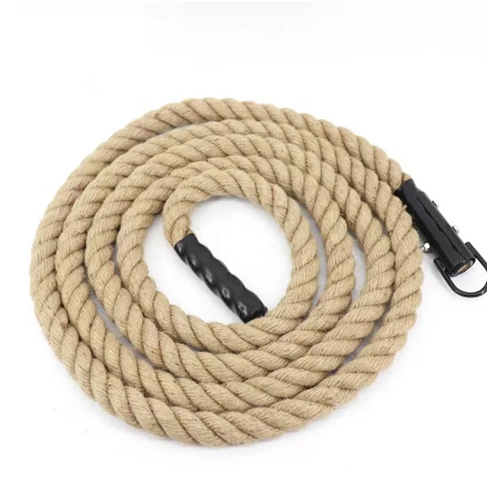 Gym Cross Fitness Training Power Strength Battle Climbing Rope With Hook