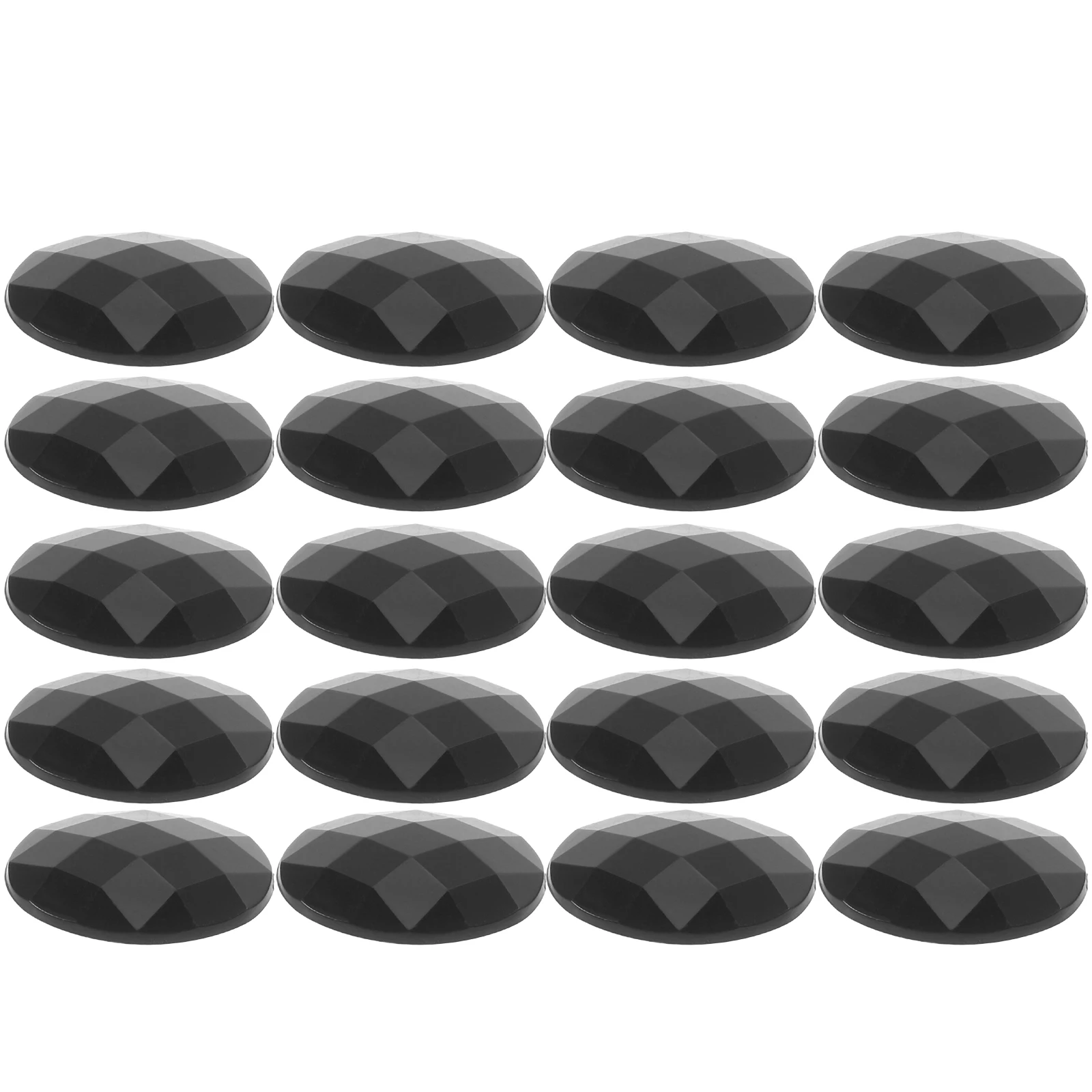 

20 Pcs Drilling Accessories Acrylic Crystal Flat Back Rhinestones Craft Supplies Decor Charms