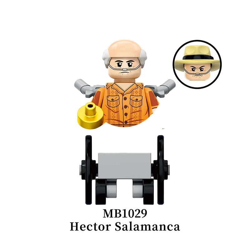 Ricky Toys Breaking Bad Bausteine Walter Hartwell White für Spielzeug Geschenke Mini-Actionfiguren Bausteine für Partygeschenke