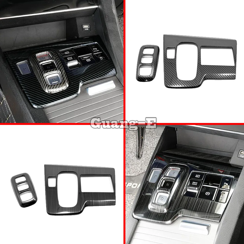 

For Hyundai Sonata 10th DN8 2020 2021 2022 2023 Car Sticker Cover ABS/Steel Middle Front Shift Stall Paddle Cup Lamp Frame Trim
