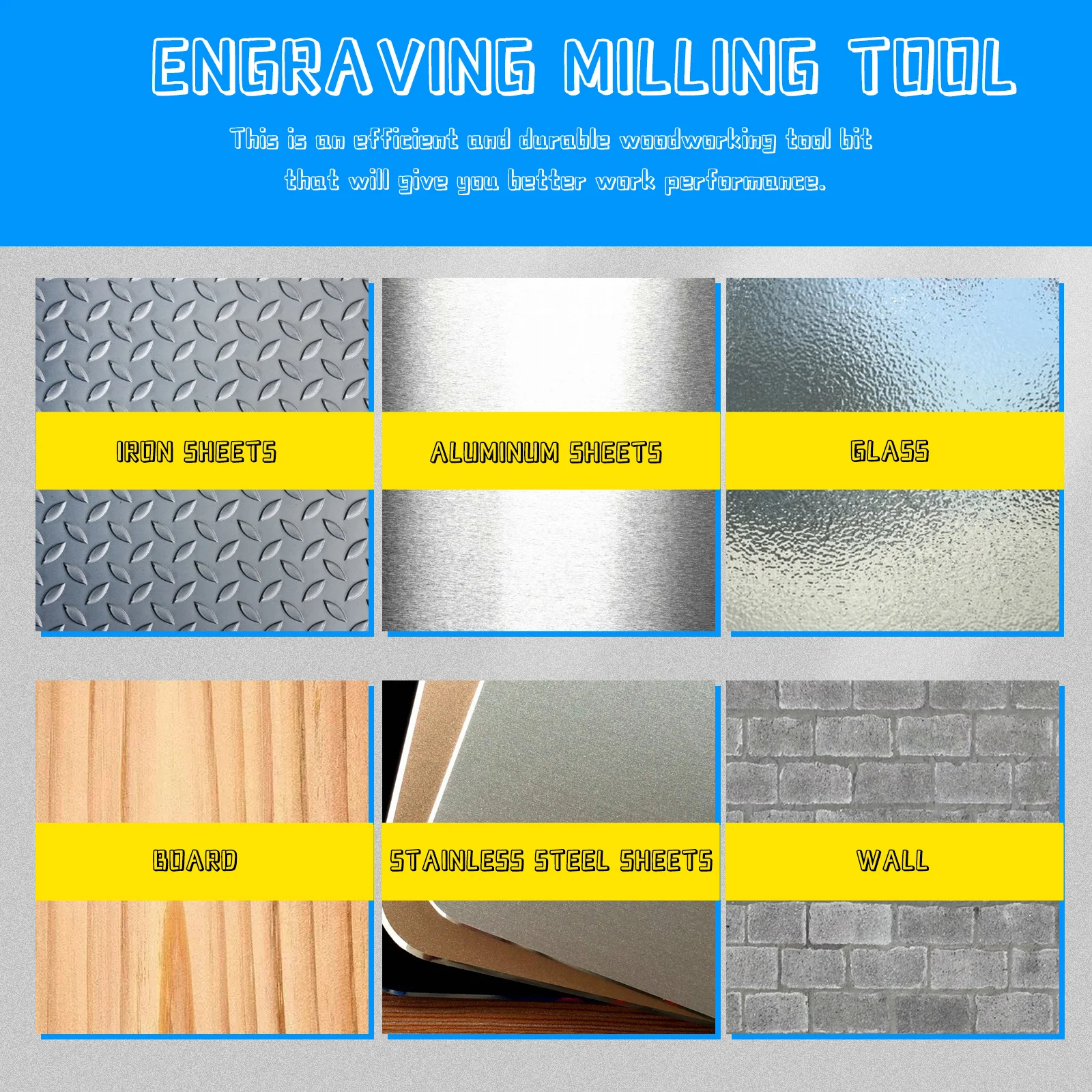 

13Pcs Multi Material Drill Bit Set Exquisite Craftsmanship for Steel Wood Masonry Cement Tile Suitable for Electric Drills and