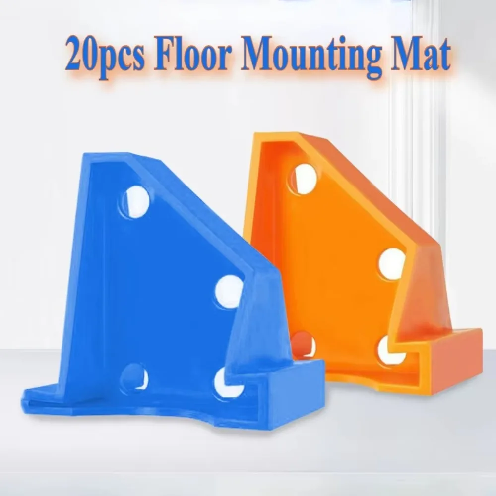 

20 шт. прокладки для пола из АБС-пластика с зазором 1/4 и 1/2, универсальные инструменты для ламината, деревянные полы, установка ламината