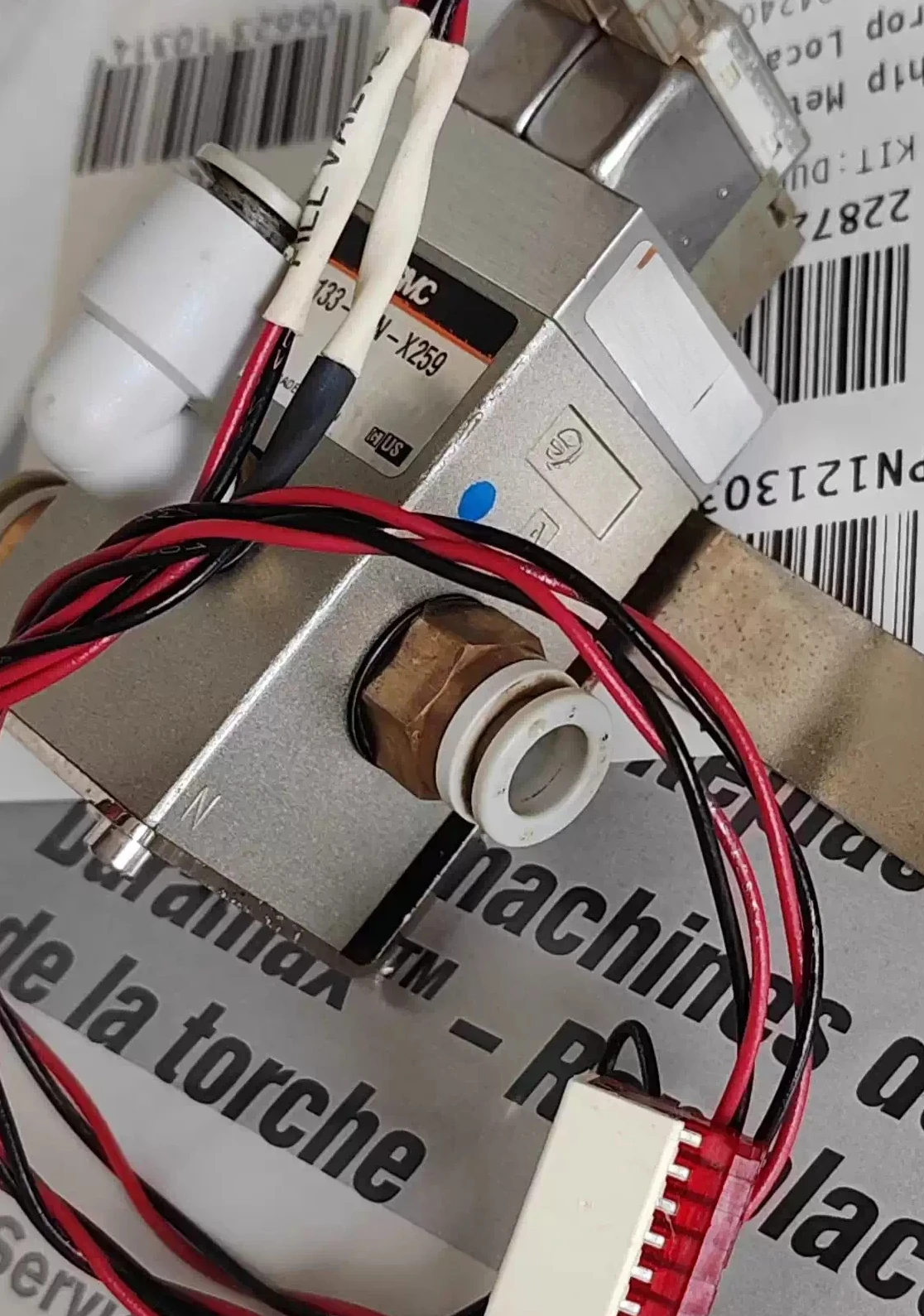 228687 solenoid valve 105A/125A US original imported equipment