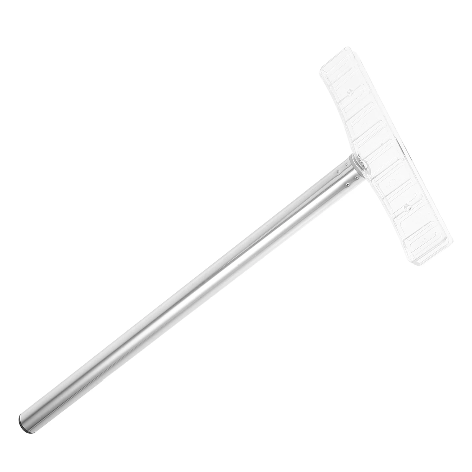 

Placard Pole Extendable Sign Holder for Events Silver Stainless Steel Stand Public Speakers
