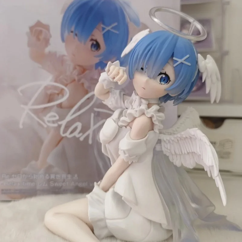 

Limited Stock In Stock Authentic Original Re:Zero - Starting Life In Another World Relax Time Rem Sweet Angel Version Figure