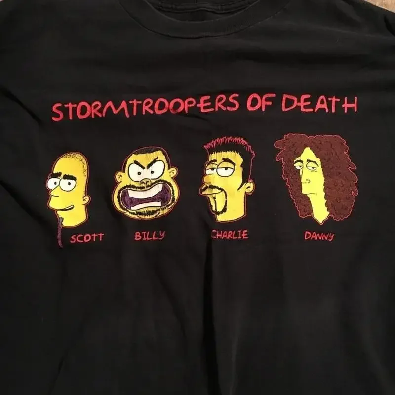 STORMTROOPERS OF DEATH S O D Cotton Black 5XL Classic  T shirt