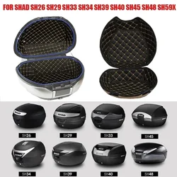 Motorcycle Trunk Pad Special Inner Liner For SHAD STERN BOX SH29 33 34 39 40 45 SH48 SH59 Soft Comfortable Size Correspondence