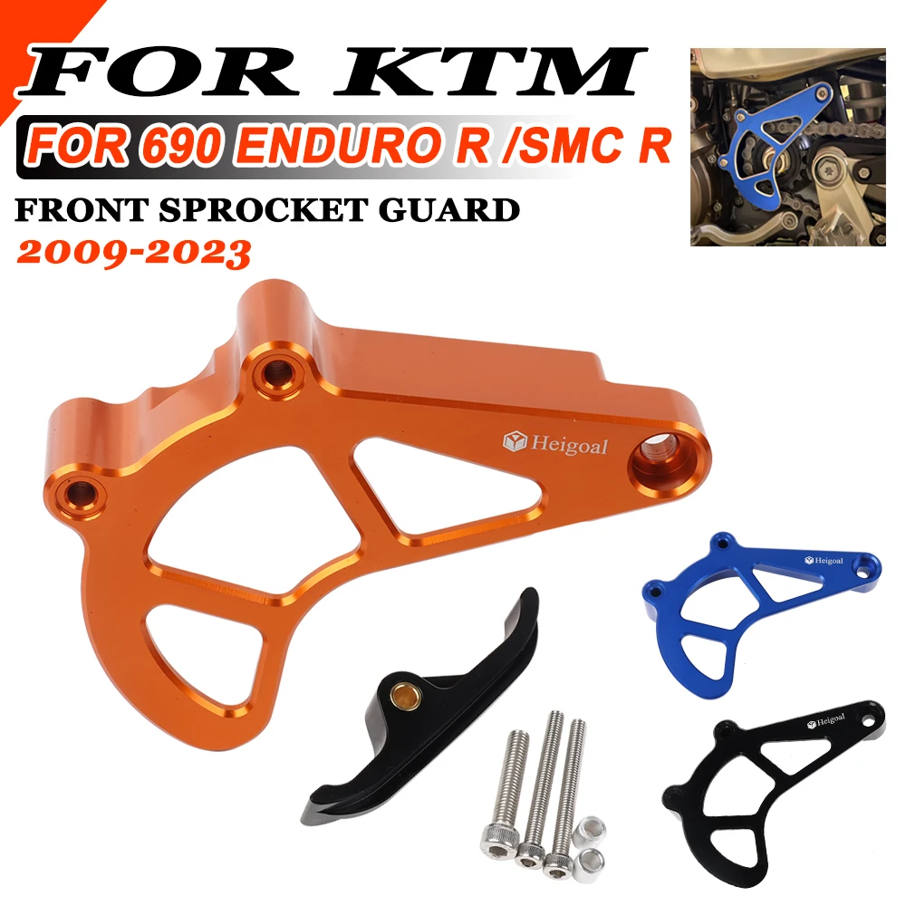 For KTM 690 SMC R 2009 - 2021 2022 2023 for ktm 690 Enduro R Motorcycle Accessories Front Sprocket Cover Case Saver Chain Guard