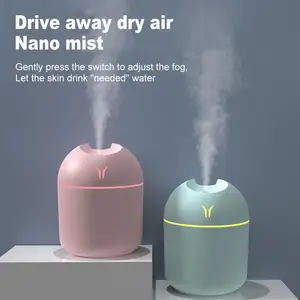 Small y USB Mute humidifier, portable, large spray, aromatherapy, table, room, desktop, car purifier 6 Main Sales Air Humidifiers - №4