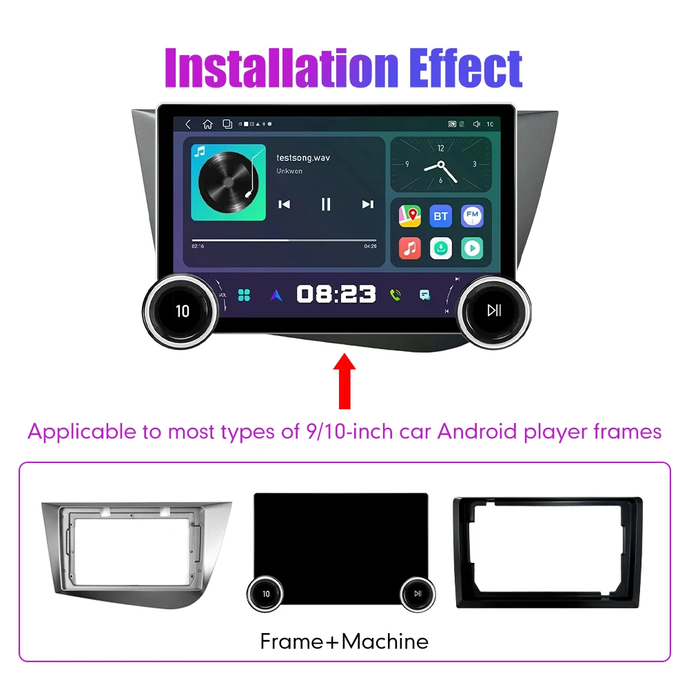 

11,8-дюймовый 2K двойной ручкой 2 Din автомобильный радиоприемник для Honda Leon 2005-2012 автомобильный радиоприемник DVD мультимедийный видеоплеер Android Auto Carplay