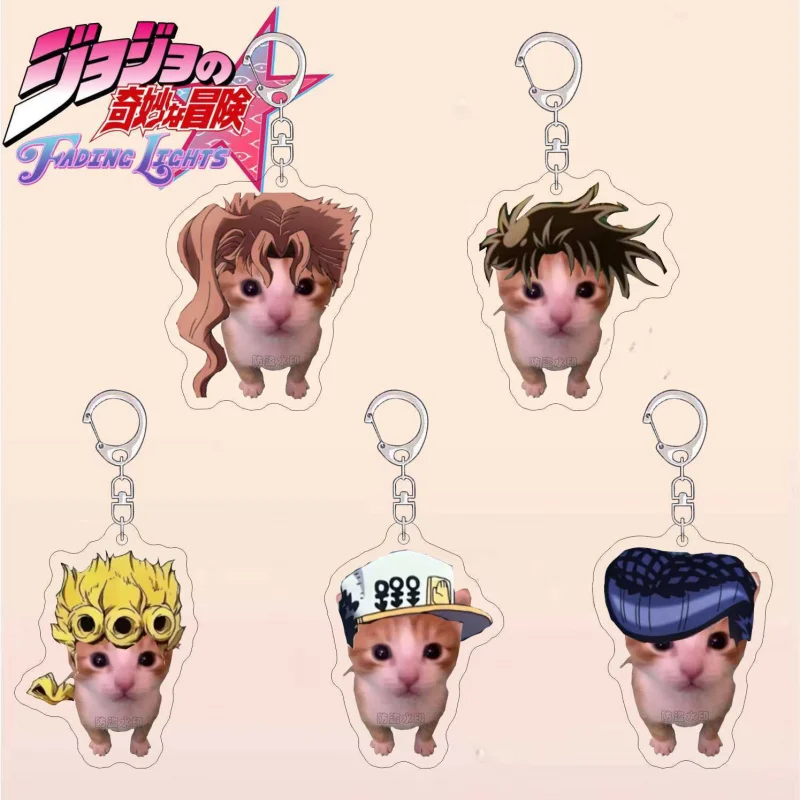 Figura bonita de Anime JoJo Bizarre Adventure, bonito soporte acrílico para Cosplay, modelo de placa, decoración de escritorio, figuras de letrero de pie, regalos, COSPLAY