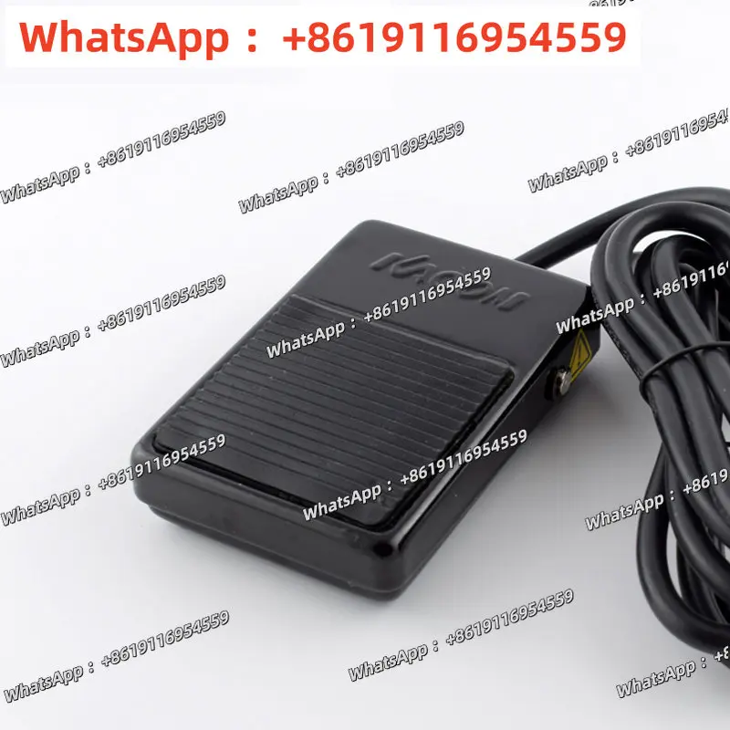 Foot switch imported from Korea with 2m line Kaikun HRF-MX1 waterproof kacon steel plate shell durable foot pedal