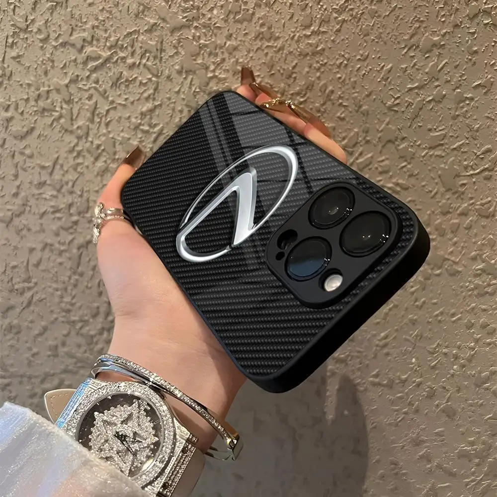 L-Le-xusES Car Logo Phone Case Glass For Samsung S24 S26 S25 S23 Ultra Fe Plus A16 A17 A37 A57 A15 A25 A35 Cover