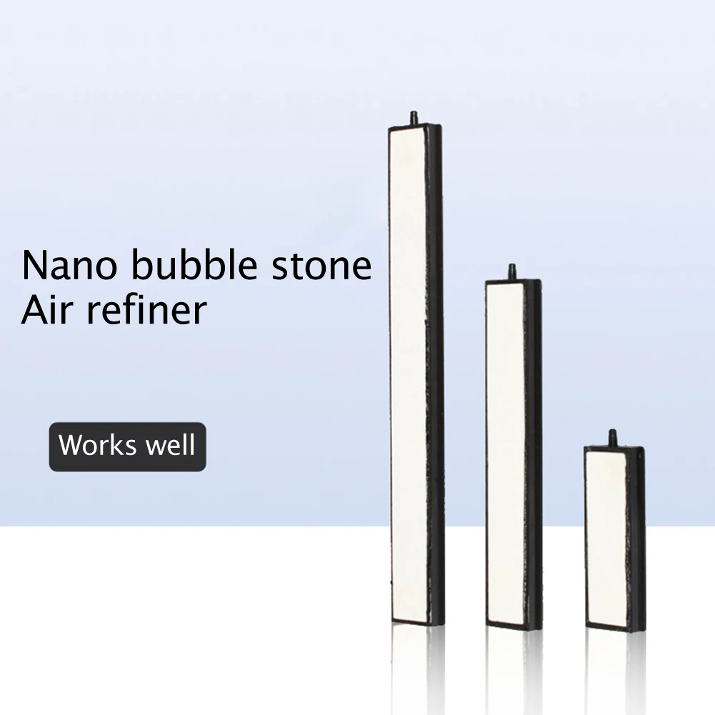 Nano-bubble Stone Air Aerator Aquarium Oxygen Aquarium Fish Tank Aerator Strip Bubble Stone Fresh Pump Aquarium Accessories