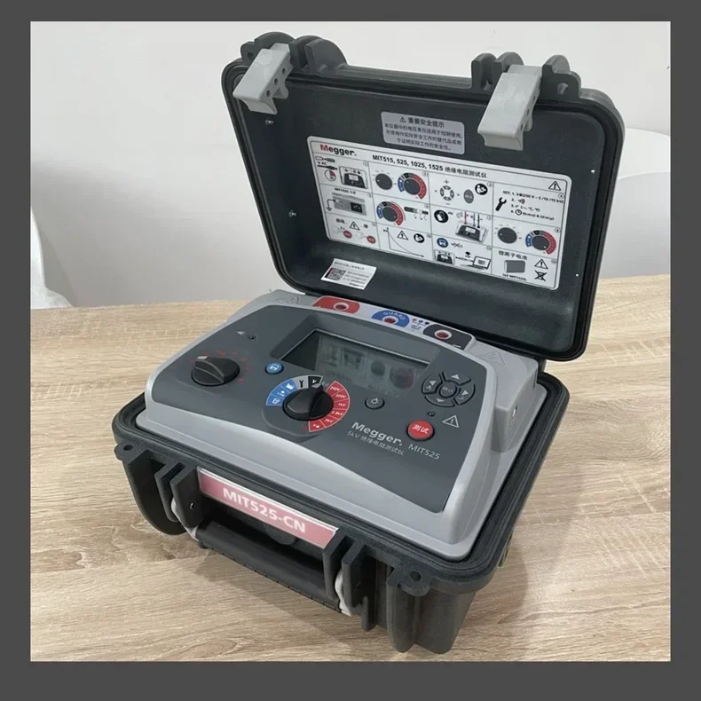 Probador de resistencia de aislamiento megger Sverker 900 Dlro10hd-ohmímetro digital de baja resistencia 10 MT1525 MIT1025