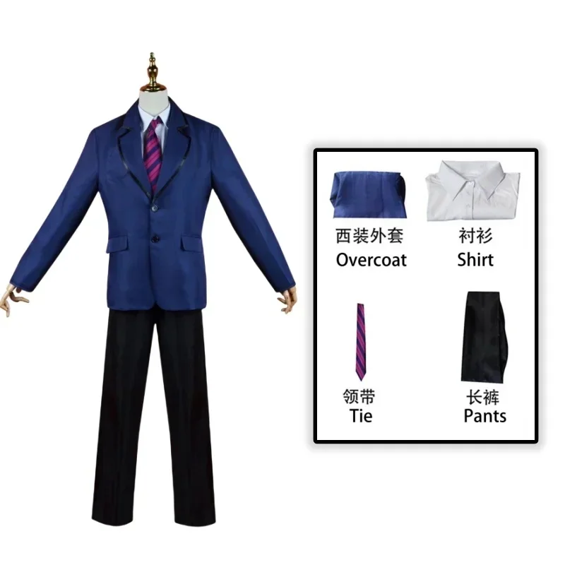 ♥ 2026 New Can't Communicate Komi Shoko Osana Najimi Cosplay Costume Anime Wig High School Uniform Shirt Tie Neck W ★ Look at me