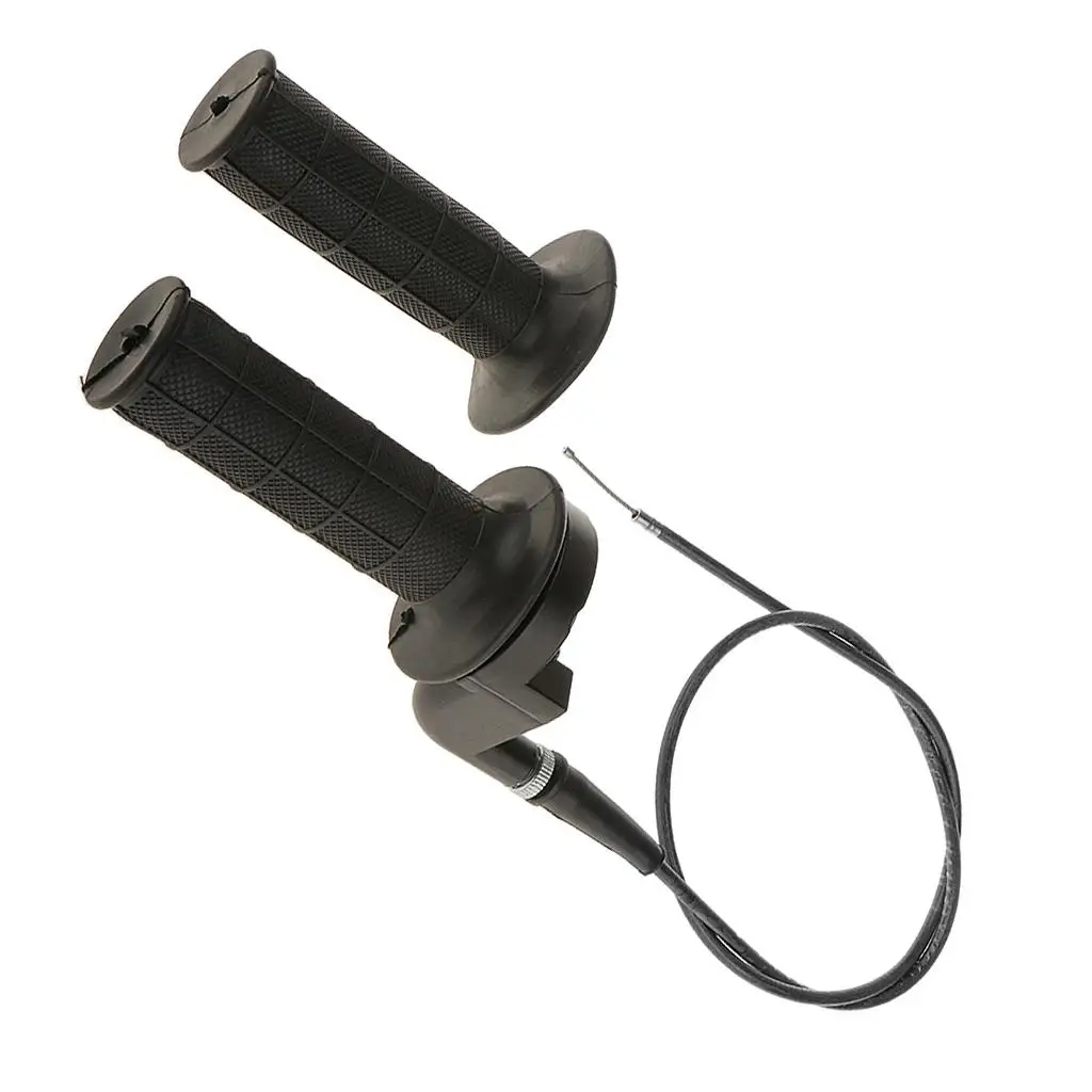 

Регулируемый комплект троса дроссельной заслонки, черные пластиковые ручки, зажим для руля мотоцикла Chopper 250CC