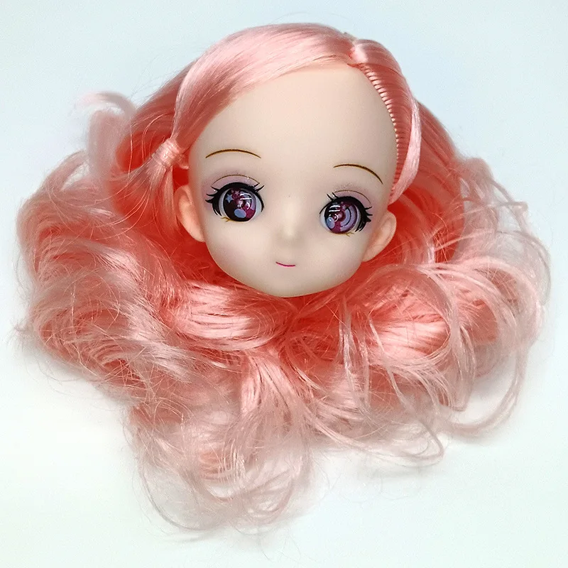 30 cm 1/6 Bjd Puppe Kopf Flut Spielen Puppe Mädchen Spielzeug Zubehör 12 Zoll Prinzessin Puppe Make-Up Kopf Spielzeug hohe Qualität Puppe DIY Teile