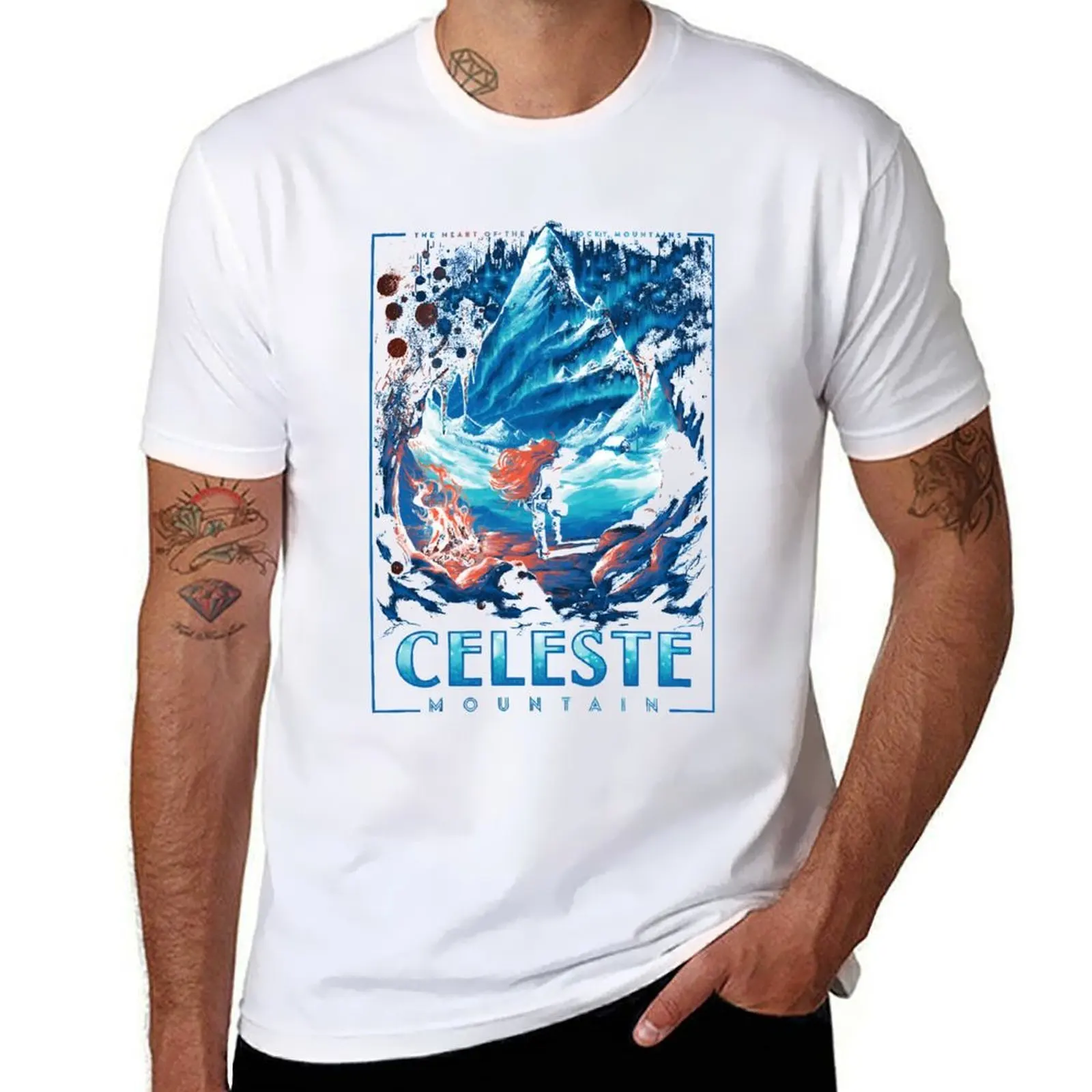 

CELESTE Essential T-Shirt t shirt man luxury man t shirt summer T-Shirt