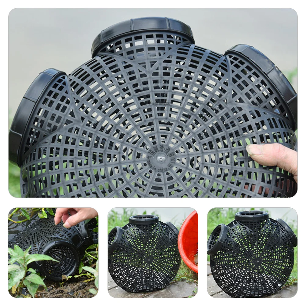 

2 Pcs Simple Fishing Cage Trap Traps Eel Catching Portable Crawfish Bait Easy to Use