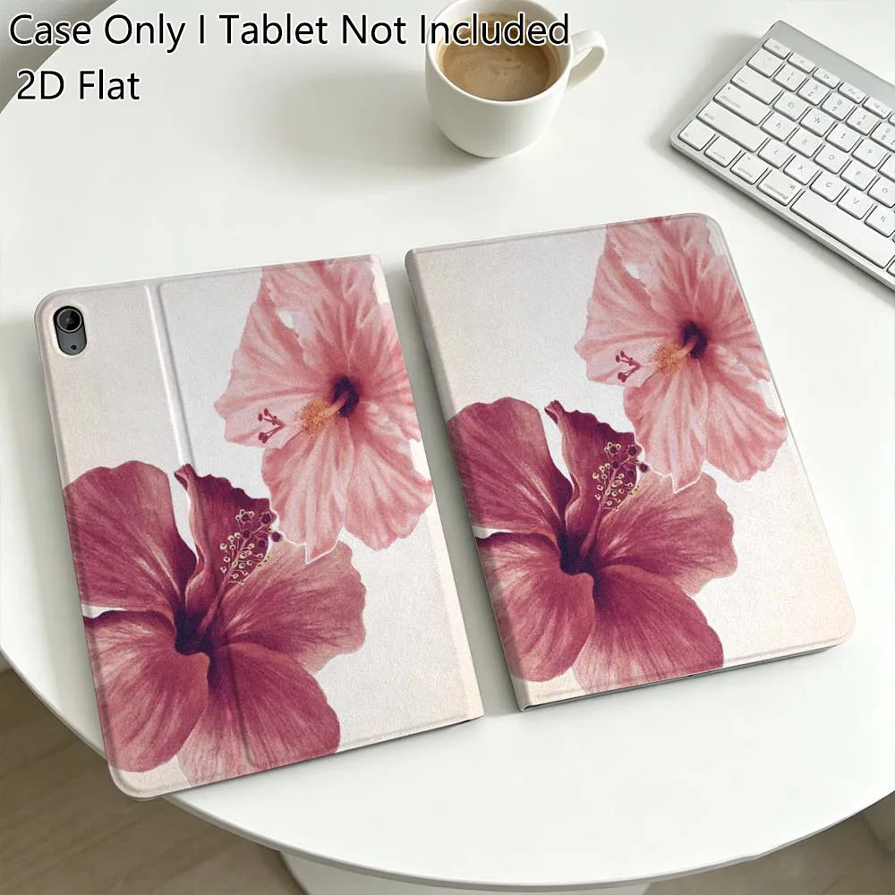 

Flower Art Hot Creative For iPad Pro Air Mini 2 3 4 5 6 7 6th 7th 10th 11th 10.2 9.7 10.5 11 Foldable Tablet Case Gift