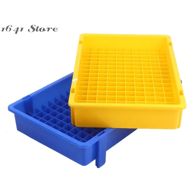 （NEW）1PCS Thickened Plastic Lithium Battery Storage Box For 18650 Cells - Divided Transport And Turnover Tray