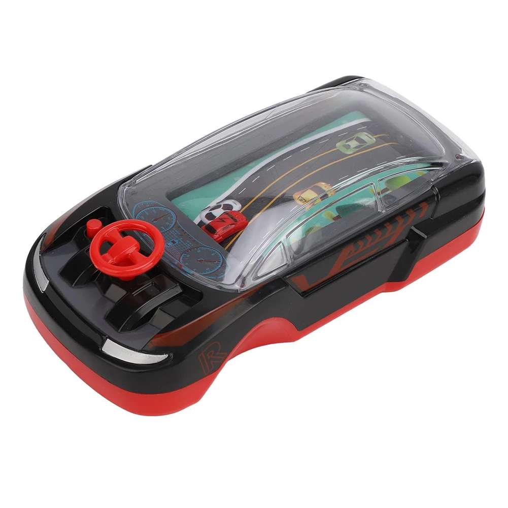 Jogo de carro de corrida portátil console de jogo elétrico aventuras inovadoras máquina de jogo brinquedo interativo volante para crianças adultos