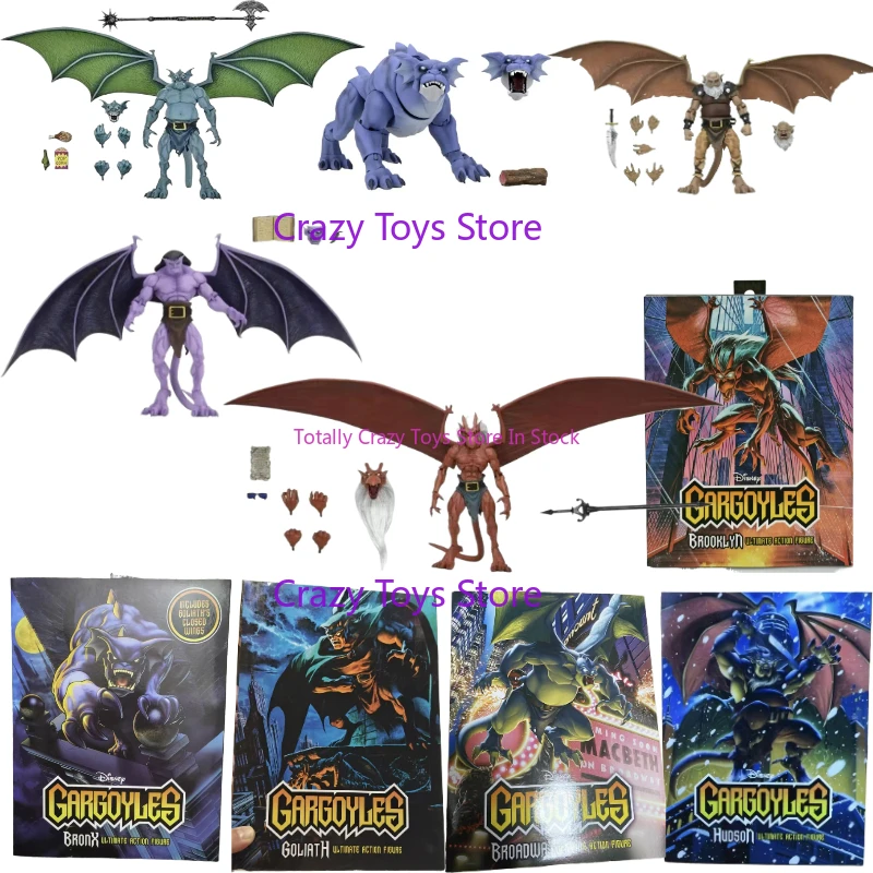 

В наличии оригинальная аниме-фигурка Neca Gargoyles Goliath Demona Hudson, модель руки, коллекция статуй, декоративная игрушка в подарок.